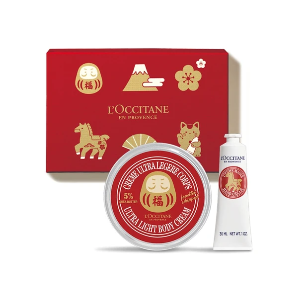 ロクシタン 限定 ギフト プレゼント 2026 NewYearスノーシアボディ＆ハンド