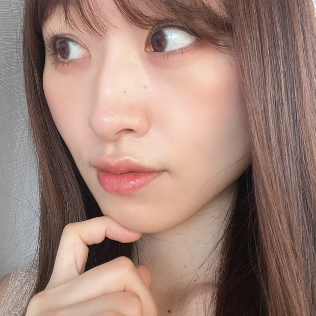 THREE シマリング グロー デュオ X02を使ったメイク