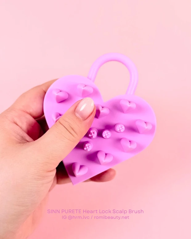 SINN PURETE（シンピュルテ）ハートロック スカルプブラシ