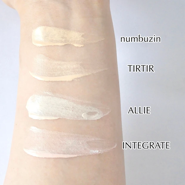 ノーファンデUV ノーファンデ下地 おすすめ テクスチャー 比較