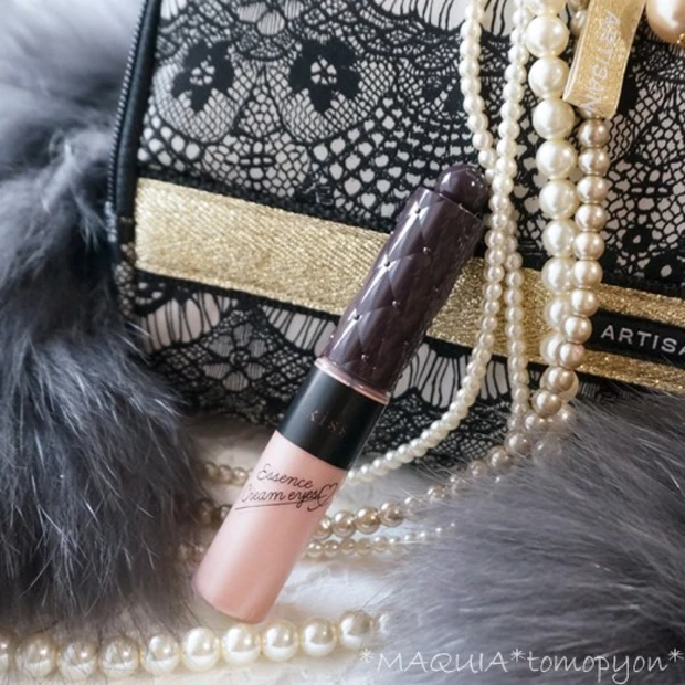 プチプラ♪クリームアイシャドウ kiss❤エッセンスクリームアイズで濡れツヤまぶた