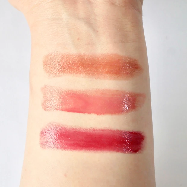 キャンメイク(CANMAKE) むちぷるティント 全色スウォッチ