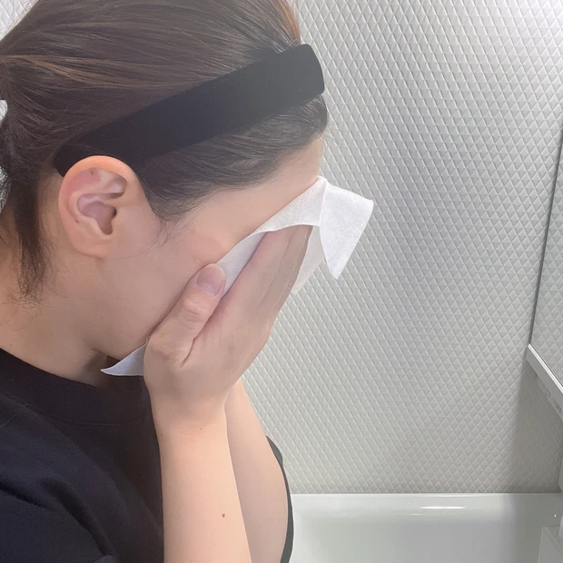 【摩擦レス】私、タオルやめました。一度使うと戻れない。使い切りで清潔！〈シルコット フェイシャルタオル 素肌おもい〉_3_2