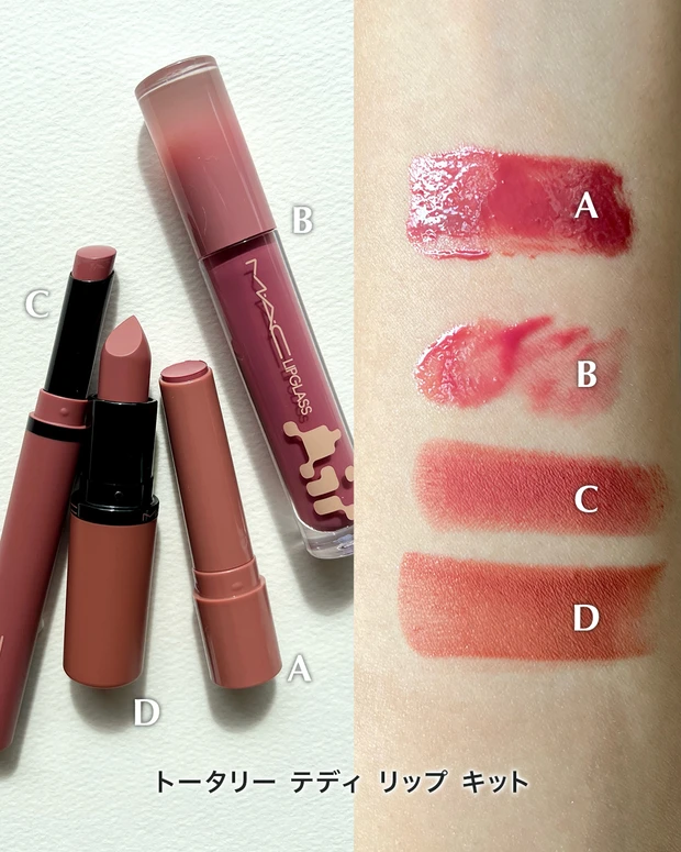 M･A･C トータリー テディ リップ キット