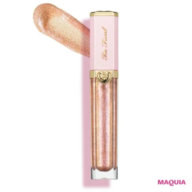 【プチプラリップ部門】4位 Too Faced リッチ&ダズリンハイシャイン スパークリングリップグロス