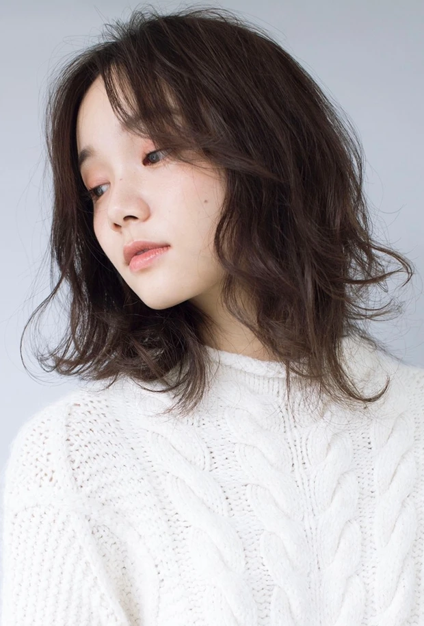 30代・40代 若見え小顔ミディ サイド②