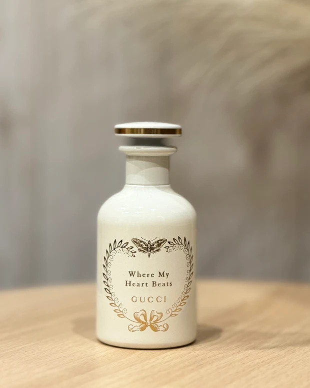 GUCCI　グッチ　ザ アルケミスト ガーデン　ウェア マイ ハート ビーツ　オードパルファム　香水
