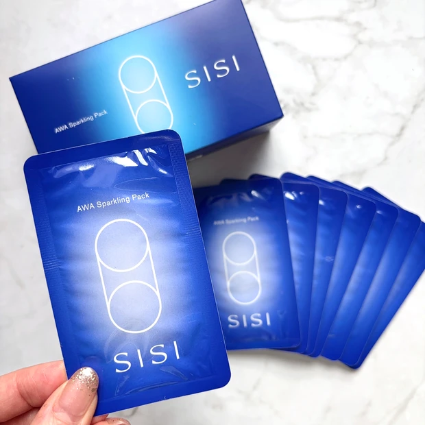 SISI AWAスパークリングパックはくすみや透明感対策におすすめ