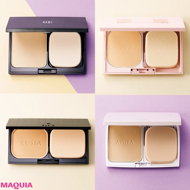 毛穴＆色ムラを徹底カバー 軽やか極上パウダリー