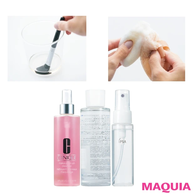 ブラシやスポンジは、どうやってキレイにするのが正解？ 正しいお手入れ法を…