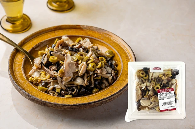 成城石井自家製 　5種きのことオリーブのマリネ 惣菜