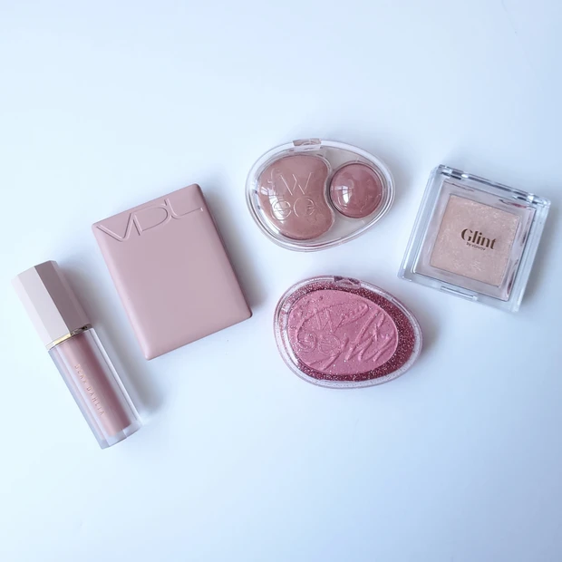 韓国コスメ チーク ハイライト 人気