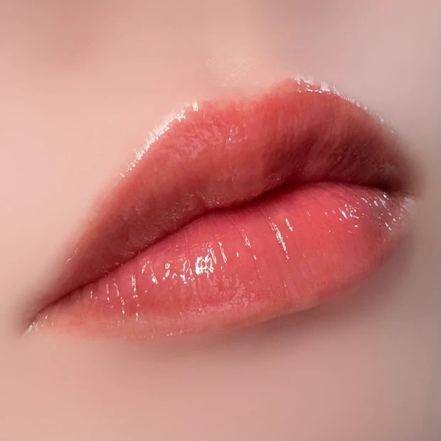 マキアージュ リップグロウボム リップティント 新作 ももボム イエベ春