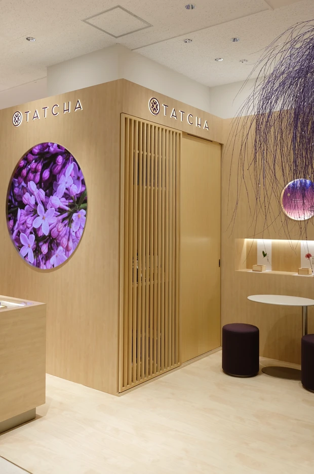 タッチャ 伊勢丹新宿店 空間デザイン