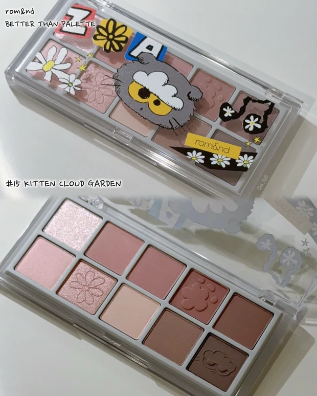 ロムアンド romand GD GDRAGON コラボ 限定 コスメ 韓国 ZO&FRIENDS アイシャドウ 比較 Qoo10