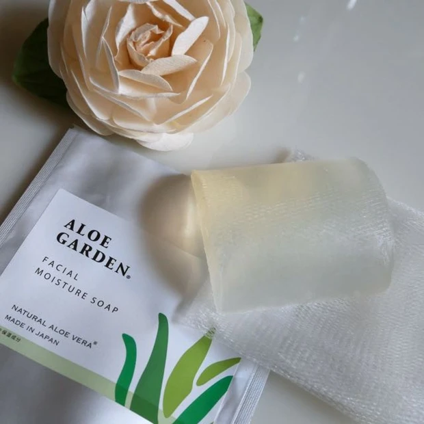 ネバとろ泡にやみつきです。日本初“アロエ専門ライフスタイルショップ『アロエガーデン』の洗顔せっけん