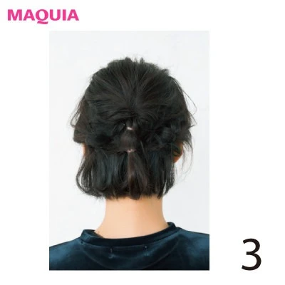 ボブ ヘアアレンジ くるりんぱで簡単!ワンランクアップのイメチェンヘアアレンジ_5