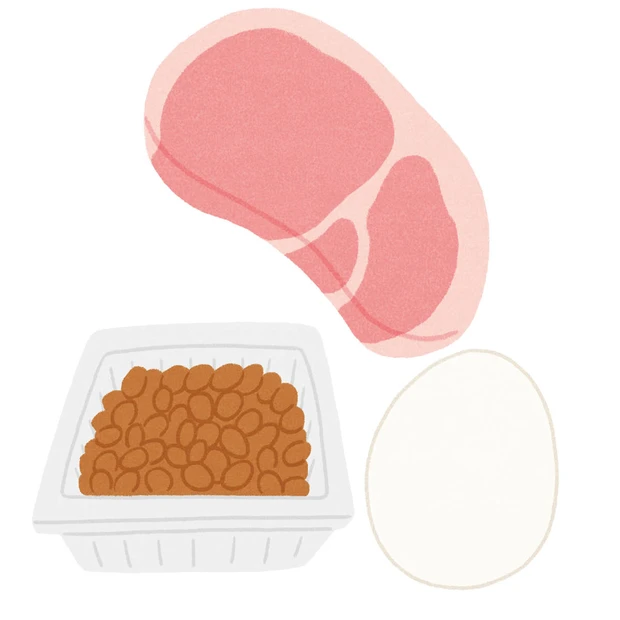 チョコレートが食べたいときは肉や納豆、卵で糖、タンパク質、ミネラルを補給