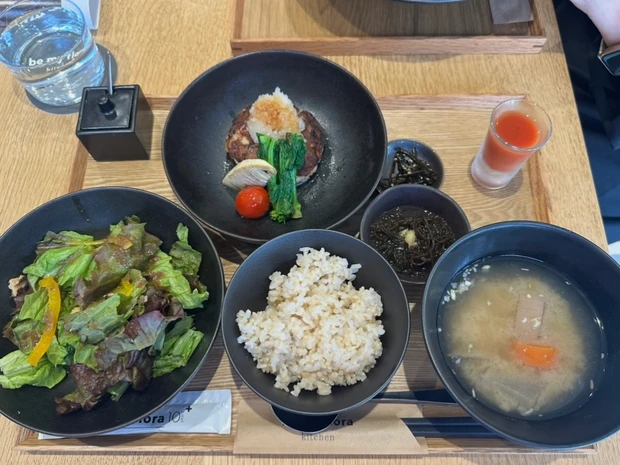 be my flora kitchen ビーマイフローラ 豆腐と鶏ひき肉のヘルシーハンバーグ