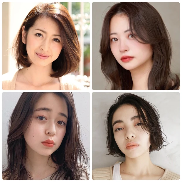 かきあげ前髪の髪型・ヘアスタイルまとめ【最新ヘアカタログ】