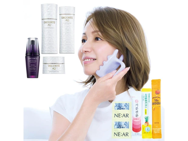 【野々村家の愛用コスメ＆食・サプリ14選】整腸ケアでお腹すっきり。温泉水＆あずき茶も愛用！