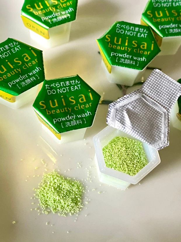 抹茶ティーラテの香りに包まれる洗顔タイムはホッとする。12/1数量限定販売_2_1