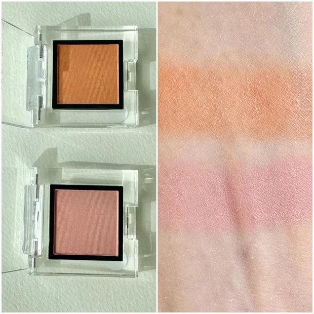 2024年夏新色アイシャドウ_アディクション ザ アイシャドウ マット 104M/105M_スウォッチ