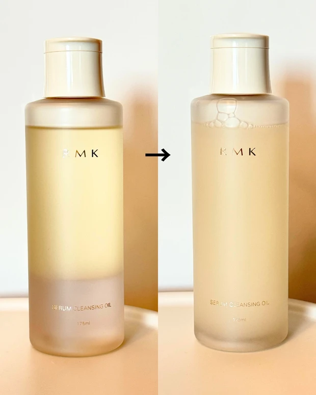 推しコス マキアエディター RMK セラム クレンジングオイル 2層クレンジング