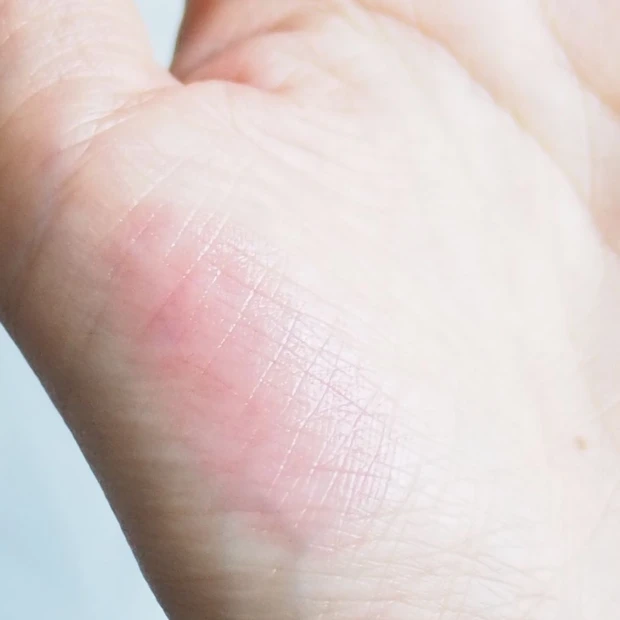 定着後ティッシュオフ