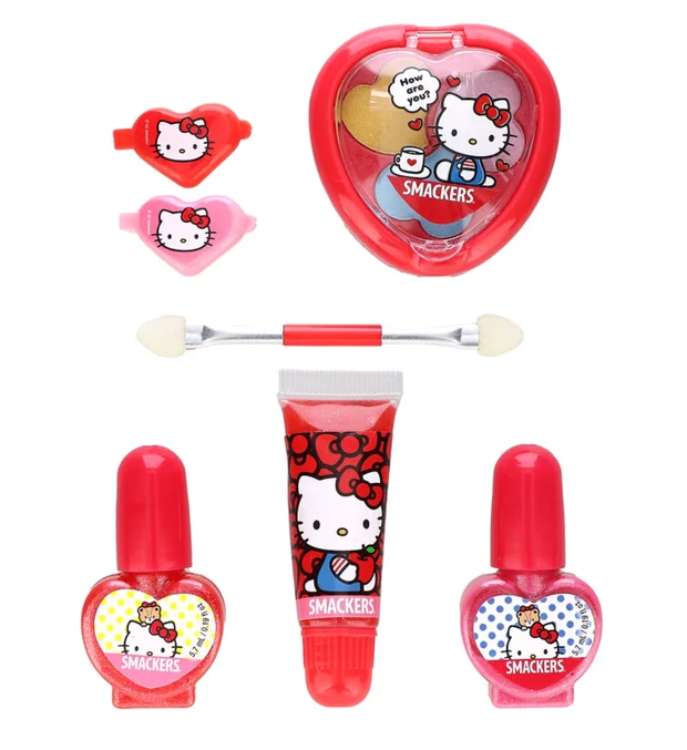 サンリオ コスメ コラボ Lip Smacker ハローキティ ビューティコレクション 9点セット iHerb