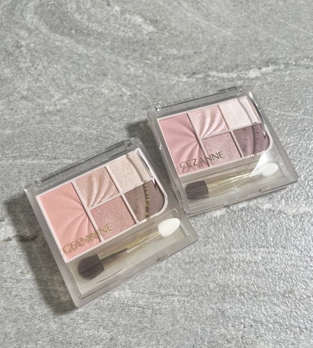 セザンヌ フェイスアイパレット アイシャドウ チーク ハイライト 新作 プチプラ イエベ ブルベ 新作 新色