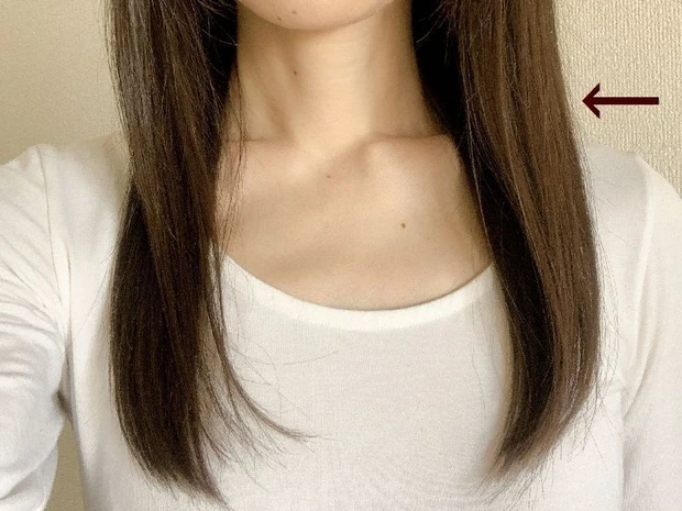 ストレートアイロン＋ヘアオイル