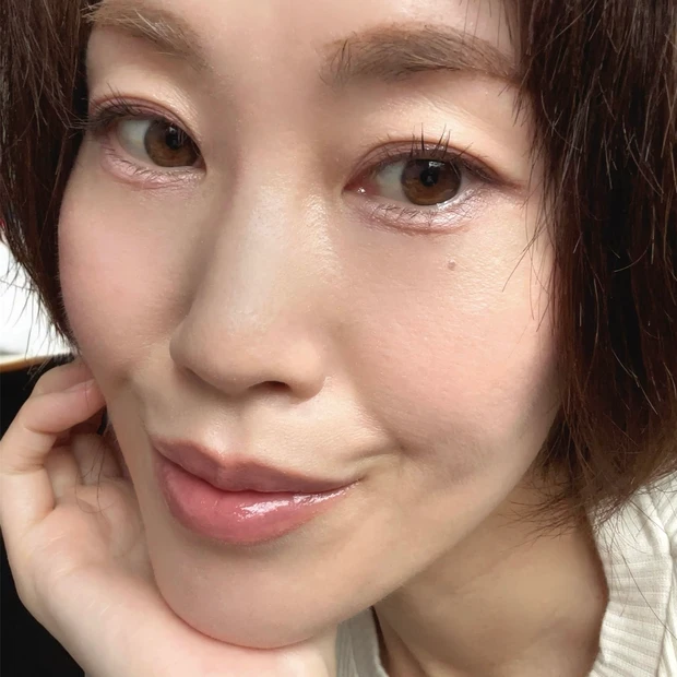 いちごミルクメイク 仕上がり