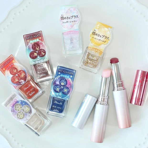 【セブンイレブン限定】パラドゥから桜のお守りリップが今年も登場！ ミニネイルも含め全色スウォッチ付き…