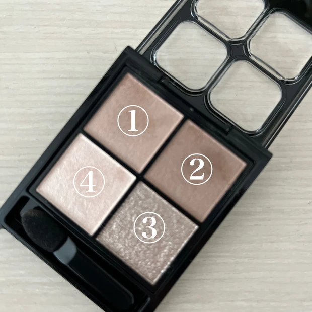 締め色なしで盛れると話題！「KATE ポッピングシルエットシャドウ」。イエベ春の私が選んだ2色をご紹介♡_5_1