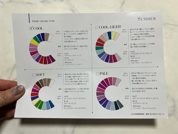 オススメのパーソナルカラー診断〈ファッションタイプ診断 大丸〉に行って見た！【パーソナルカラー、骨格タイプ、顔型】_2_2