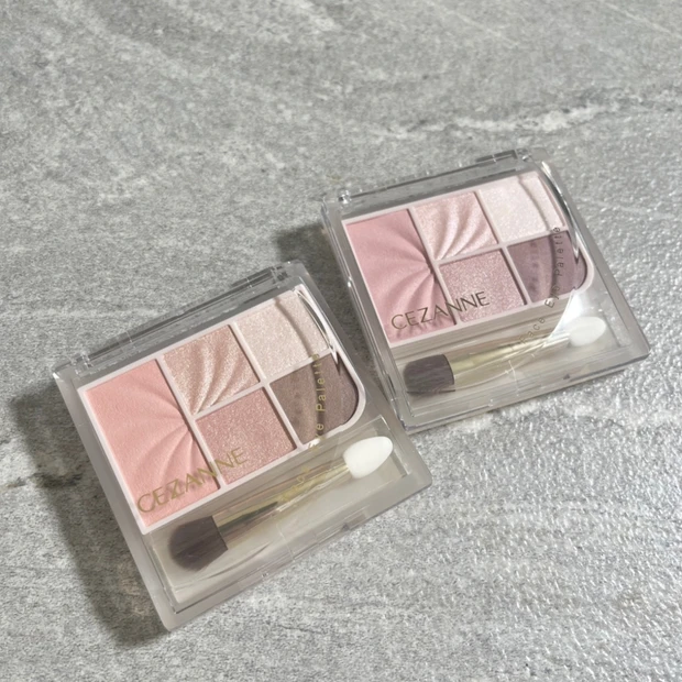 【セザンヌ】1つで目元も頬も完成！フェイスアイパレットをスウォッチ付きでご紹介♪