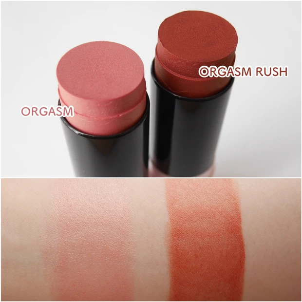 【NARS】本日発売!大人気シェード〝オーガズムコレクション〟アイシャドウやチーク、マルティプルのスウォッチ&アイメイクしてみました🍑
_5