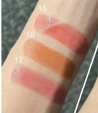 2024年夏新色リップ_ケイト リップモンスター 15／16／17_スウォッチ