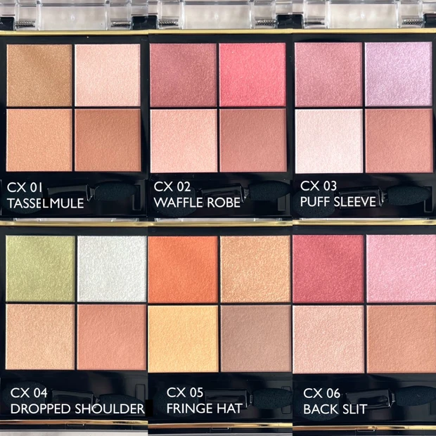 発売前から話題沸騰！【4/18リニューアル】エクセル「リアルクローズシャドウ」を全色スウォッチ！_2_1