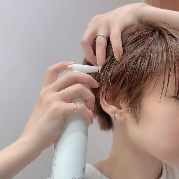 イネス ines アクアチャージムース 使い方