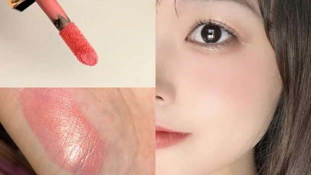 【イエベ春にベストマッチ】NARSのリキッドチーク 1番の人気色の「02799 ORGASM」を徹底レビュー！_5