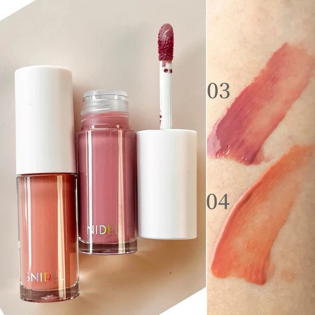 2024年夏新色リップ_スナイデル ビューティ ピュア リップ ティント n 03／04_スウォッチ