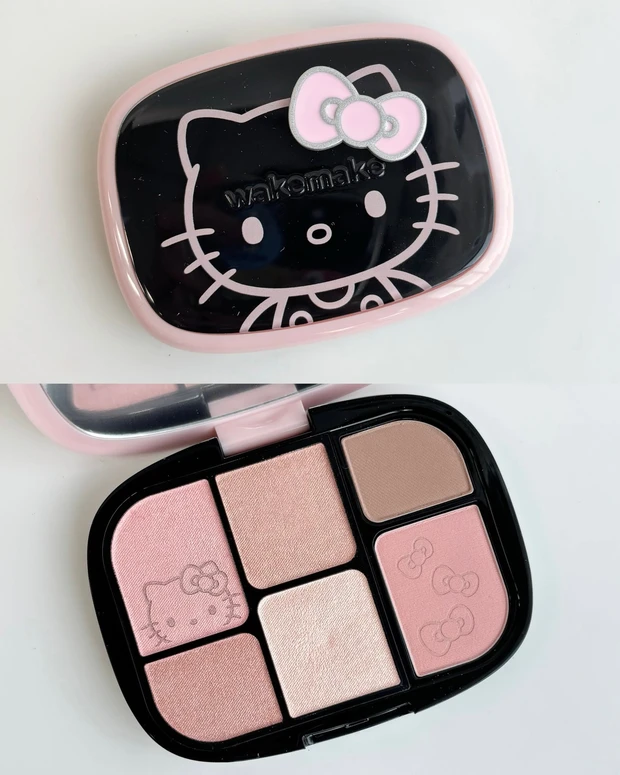 wakemake ハローキティ ソフトシアー マルチパレット