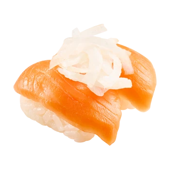 スシロー_オニオンサーモン(124kcal)