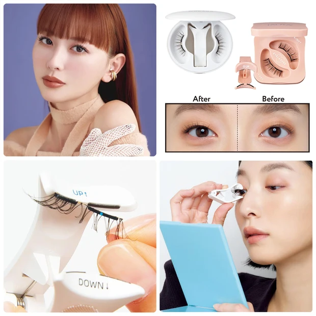 【鈴木えみさんも注目】「マグネット式」「のり不要」つけまつ毛なら簡単＆負担レス！付け方・おすすめアイテム紹介