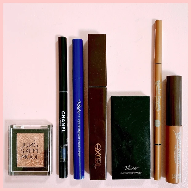 【マスクメイク】メイクアレンジ3パターン♡脱！マンネリメイクで毎日のメイクを楽しく♪（カラーアイライナー/まつげ強調/カラーアイブロウ）_2_2