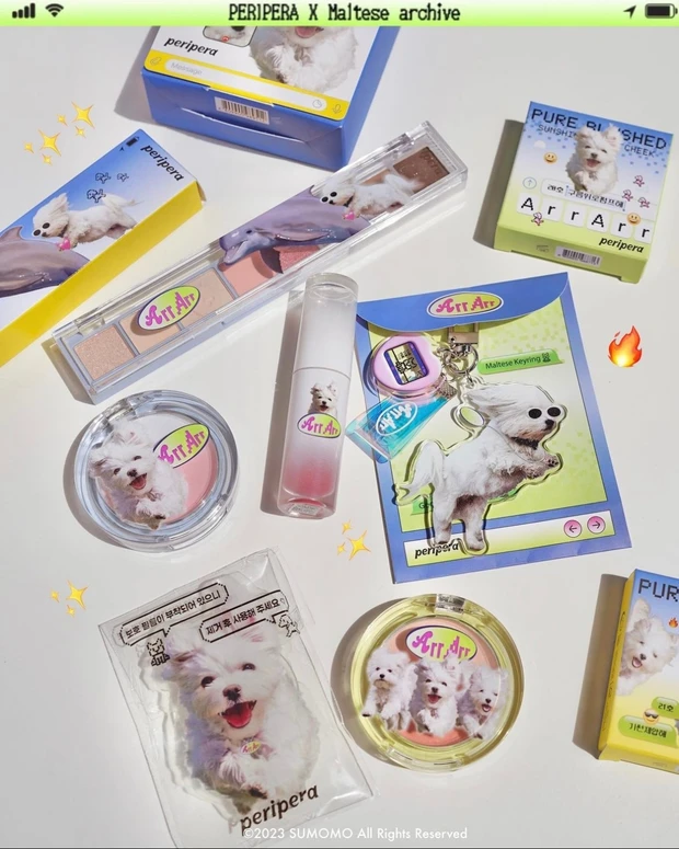 《マルチーズ好き集合》peripera×マルチーズアーカイブが韓国でも話題に！「インクムードグロイティント 16 ワンポカン」にチェック。_1_1
