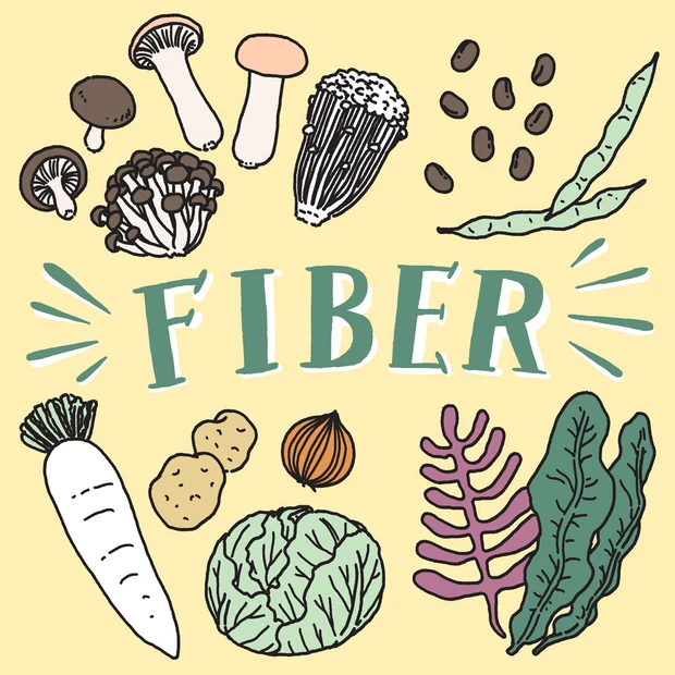 花粉症　インナーケア　腸内環境　食物繊維