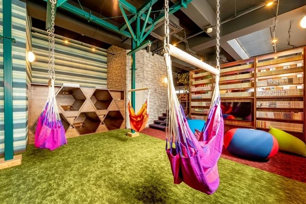 RAKU SPA 1010のリラックススペース